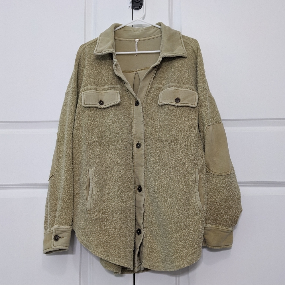 Free People Ruby Shirt Jacket Women's Button Up
